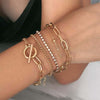 Vintage Bohemiskt Armbandsset