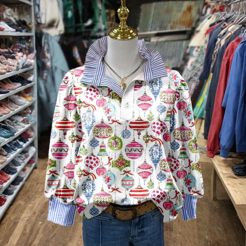Vintage Kariertes Lässiges T-Shirt