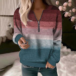 Avslappnad Gradient Sweatshirt