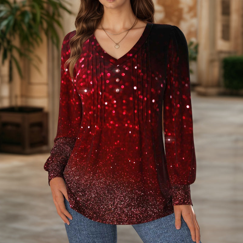 Vintage T-Shirt Mit Blumendruck