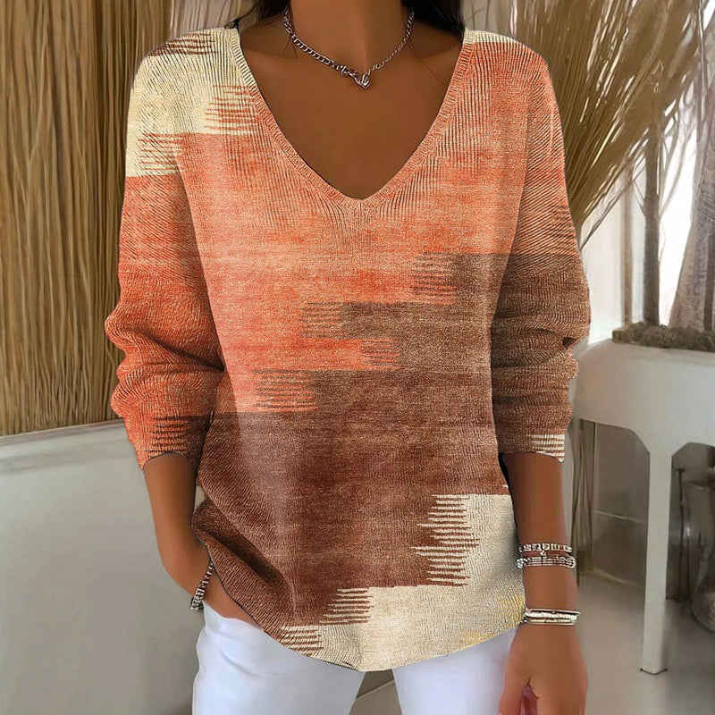 Vintage T-Shirt Mit Blumendruck