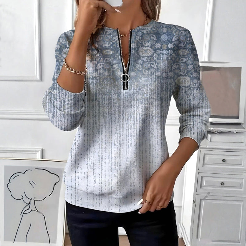 Vintage T-Shirt Mit Blumendruck