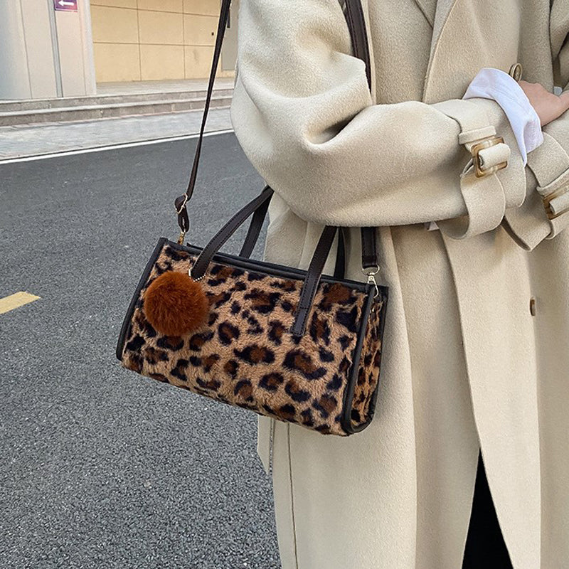 Vintage Leopard Väska