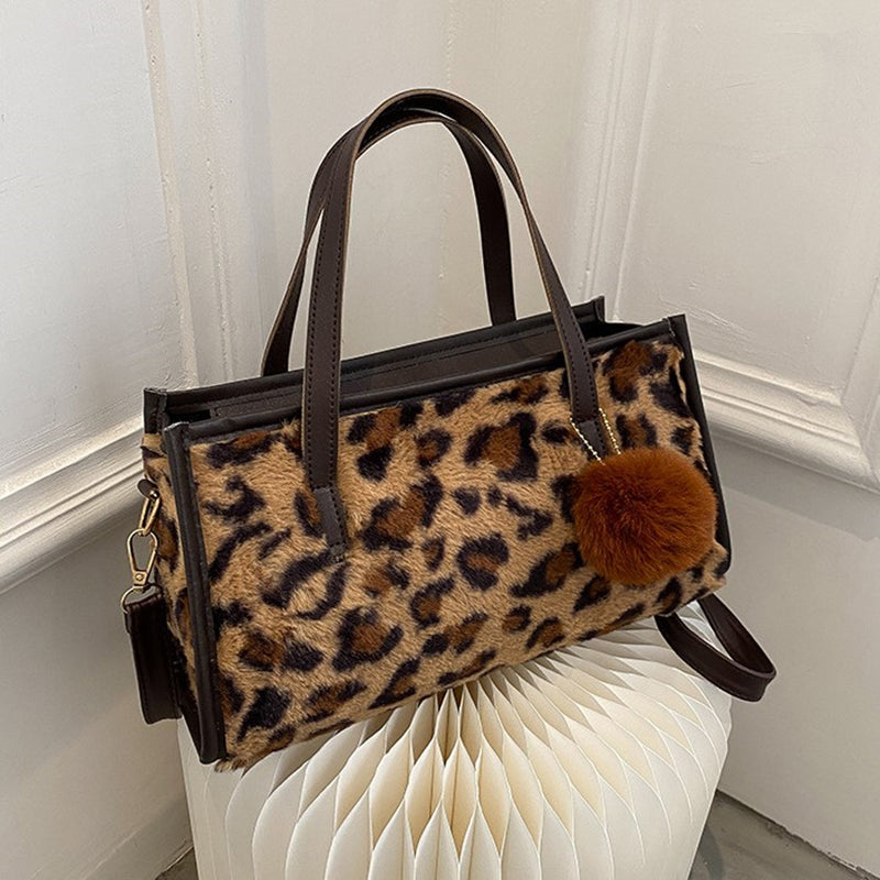 Vintage Leopard Väska