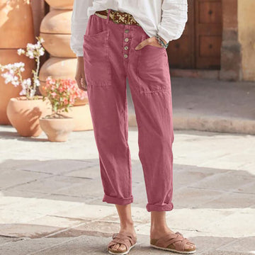 Lässige Bluse Mit Blattdruck