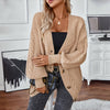 Vintage Casual Stickad Cardigan