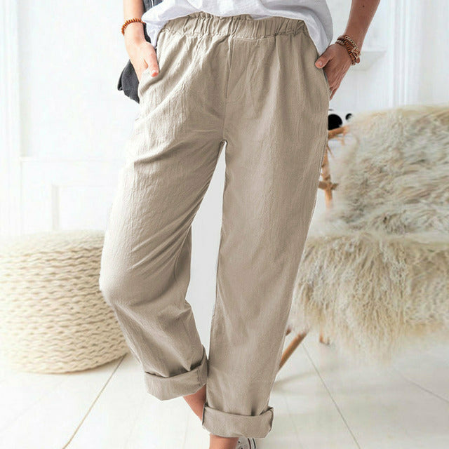 Lässige Bluse Mit Gestreiftem Druck