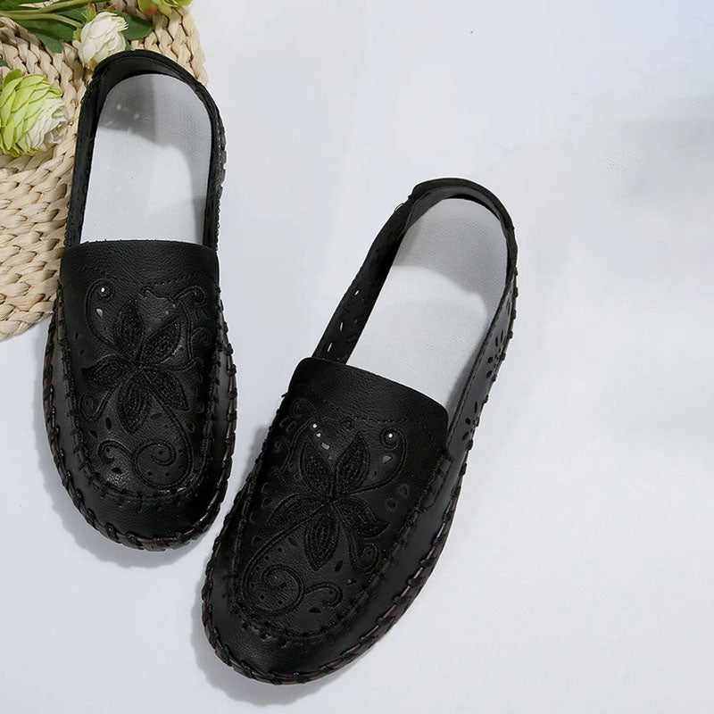 Avslappnade Slip-On-Skor